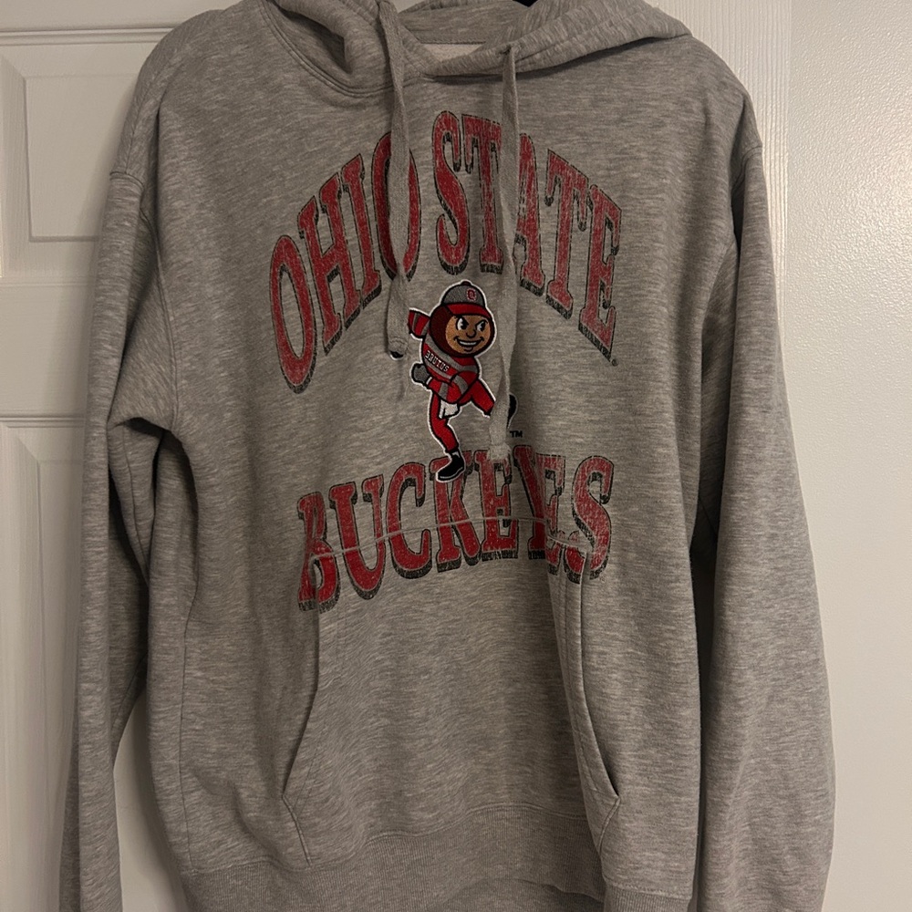 Ohio State Buckeyes Gray Hoodie